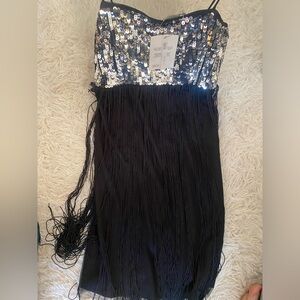 Vintage dress ASOS small size black color